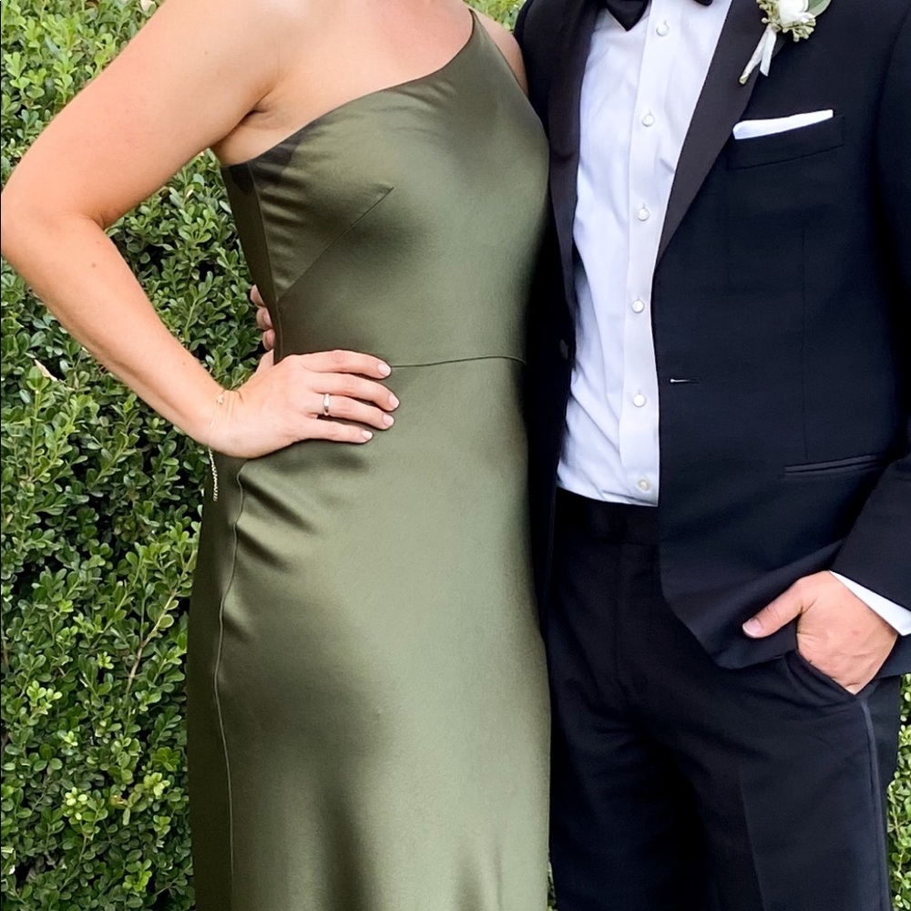 Jenny Yoo Marlow Olive Dress